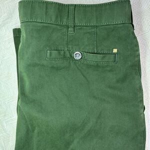 Meyer Roma Pants Men's 36x33.5 Green Straight Leg Classic‎ Casual Chino Stretch